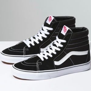 Black Vans SK8-HI